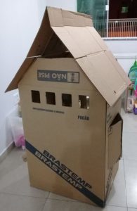 Casa de papelão 2 Casa de papelão